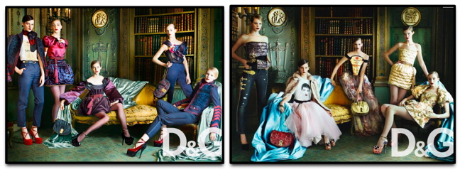 Dolce & Gabbana a/w 09/10 Mario Testino