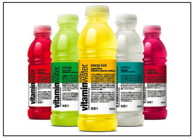 vitamin water in japan