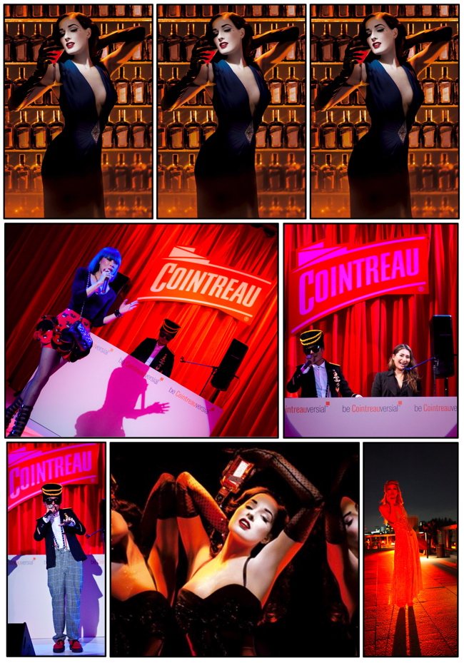 dita von teese tokyo performance cointreau