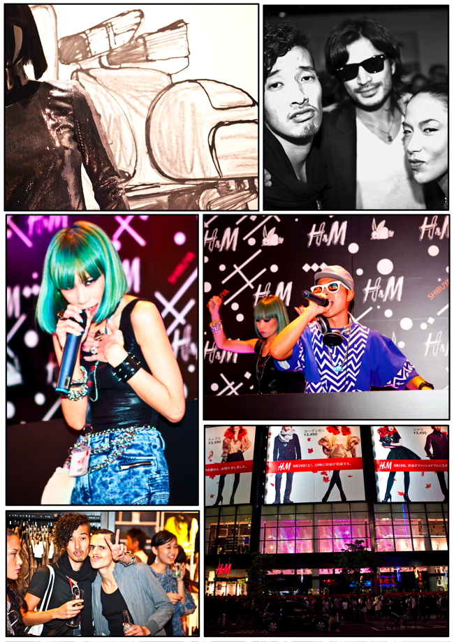 h&m shibuya opening party 4