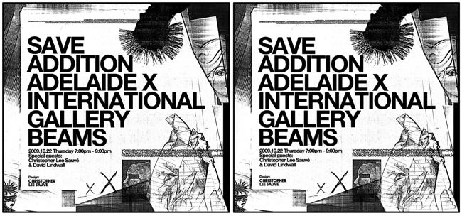 SAVE ADDITION ADELAIDE × INTERNATIONAL GALLERY BEAMS