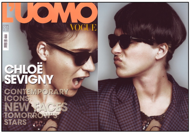 l'uomo vogue chloe sevingy 