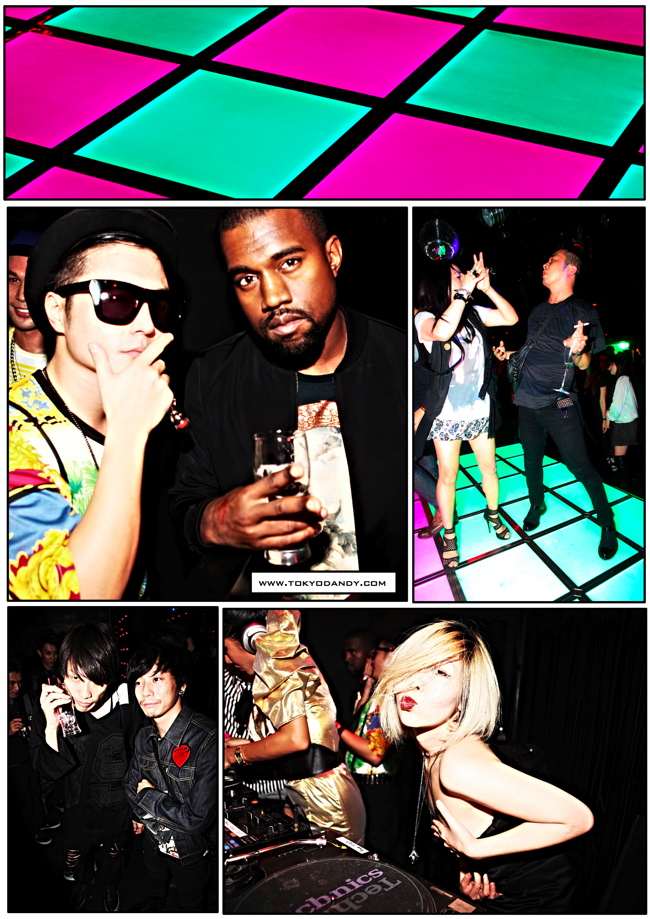 ambush x zippo party le baron de paris tokyo verbal and kanye west