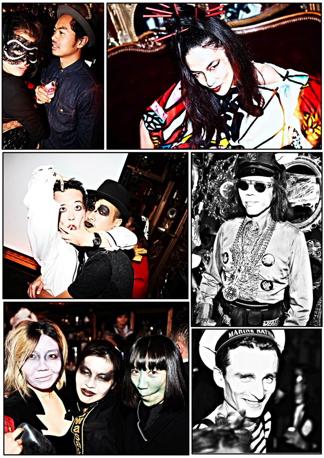 Colette Paris Halloween party trump room shibuya tokyo