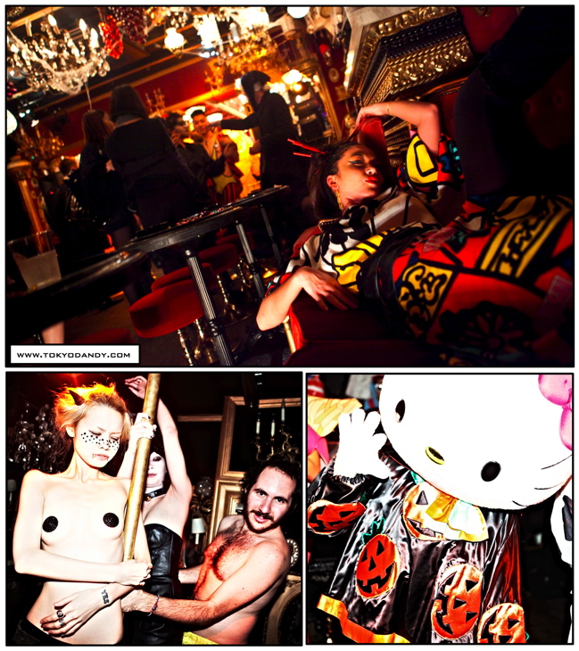 Colette Paris Halloween party trump room shibuya tokyo