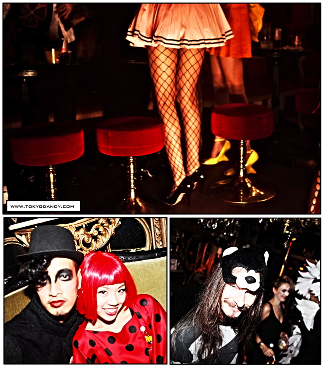 Colette Paris Halloween party trump room shibuya tokyo