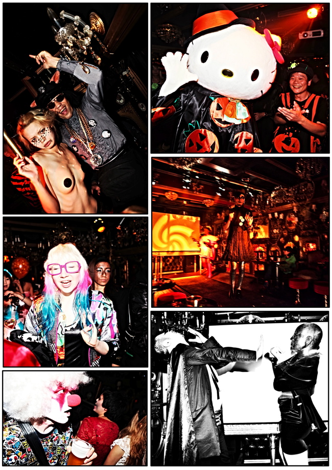 Colette Paris Halloween party trump room shibuya tokyo