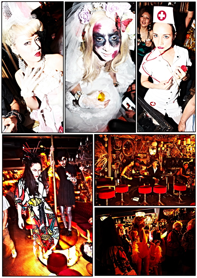 Colette Paris Halloween party trump room shibuya tokyo