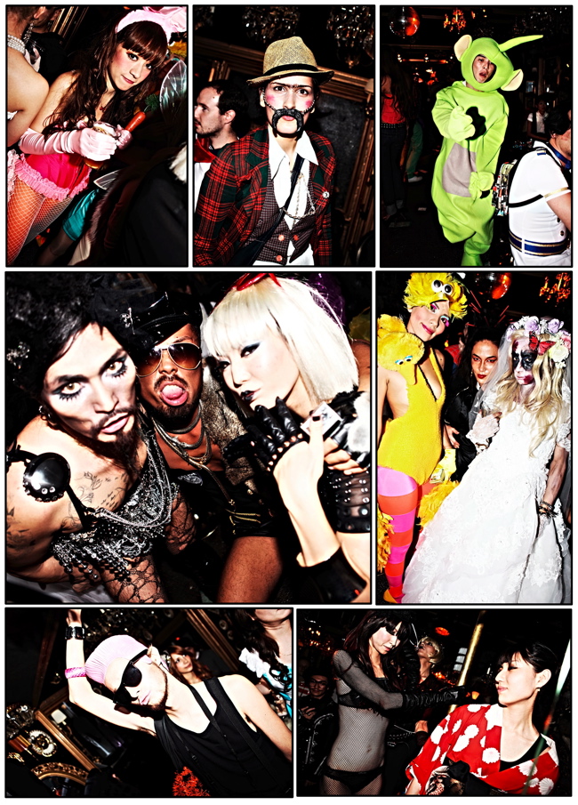 Colette Paris Halloween party trump room shibuya tokyo