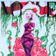 RE-MAKING GAGA’S COVER FOR VOGUE FNO AT MARC JACOBS AOYAMA